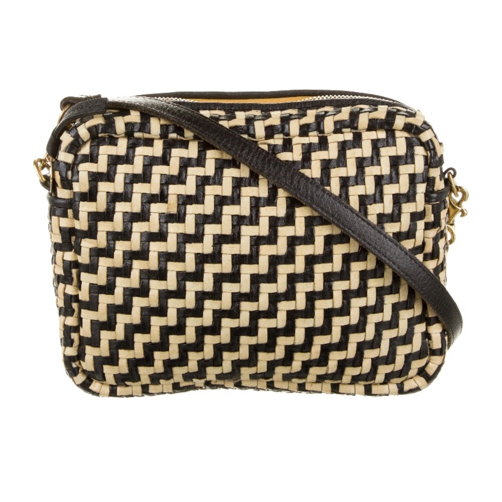 Clare V Zig Zag midi crossbody